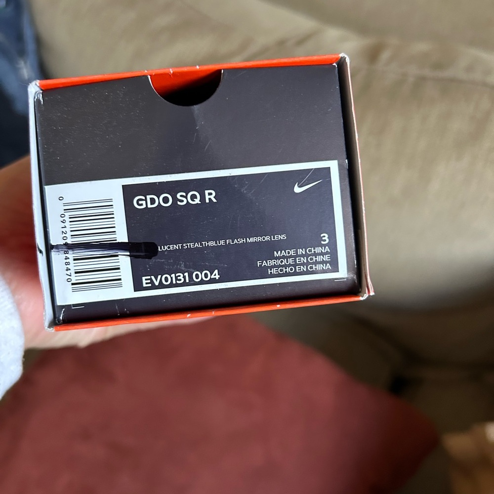 Nike GDO SQ R Sunglasses with Flash Mirror Lenses